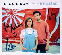 Liza &amp; Kay CD-Cover, Autogramm
